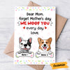 Personalized Dog Mom Mother's Day Card MR113 85O53 1