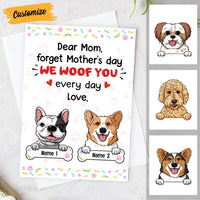 Personalized Dog Mom Mother's Day Card MR113 85O53 thumb 1