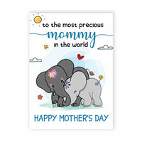 Elephant Mother's Day Card MR111 26O34 thumb 1