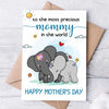 Elephant Mother's Day Card MR111 26O34 1