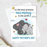 Elephant Mother's Day Card MR111 26O34 thumb 1