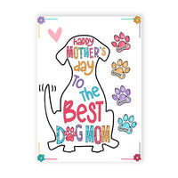 Personalized Dog Mom Mothers Day Card MR111 30O53 thumb 1