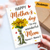 Personalized Mom Mother's Day Sunflower Card MR111 24O57 1