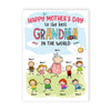 Personalized Mom Grandma Mothers Day Card MR113 30O57 1