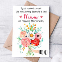 Mother's Day Mom Floral Card MR111 23O34 thumb 1