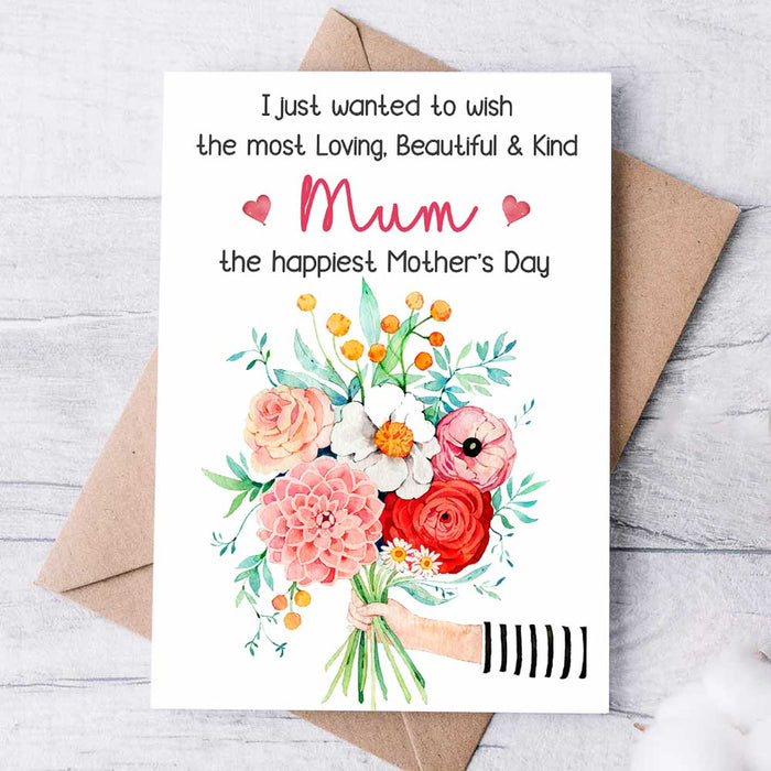Mother's Day Mom Floral Card MR111 23O34 1