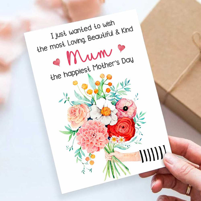Mother's Day Mom Floral Card MR111 23O34 1
