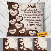 Personalized Mom Grandma Pillow MR124 30O58 thumb 1