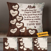 Personalized Mom Grandma Pillow MR124 30O58 thumb 1