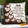 Personalized Mom Grandma Pillow MR124 30O58 1