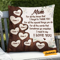 Personalized Mom Grandma Pillow MR124 30O58 thumb 1