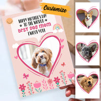 Personalized Dog Mom Photo Card MR124 30O28 thumb 1
