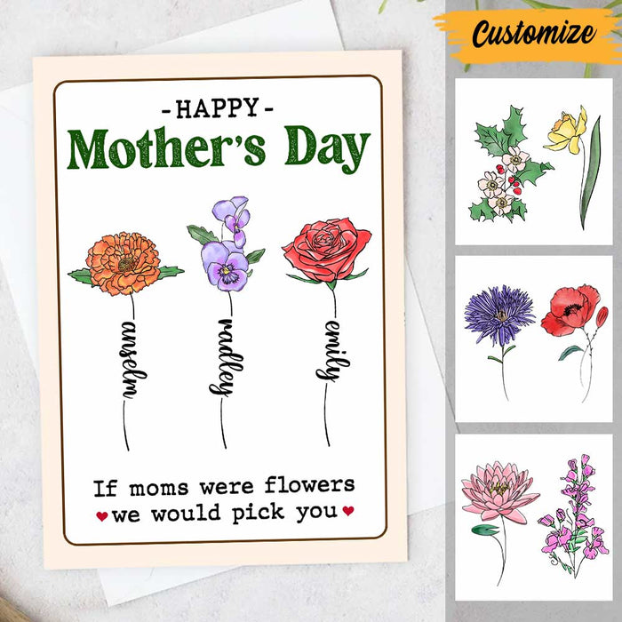 Personalized Mom Mother's Day Card MR153 85O47 1