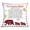 Personalized Grandma Mom Bear Pillow MR142 85O34 1