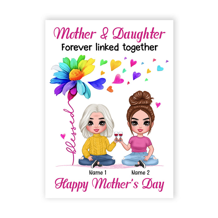 Personalized Mom Grandma Mothers Day Card MR153 30O53 1