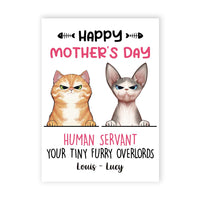 Personalized Cat Mom Mothers Day Card MR153 30O58 thumb 1