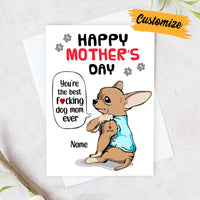 Personalized Dog Mom Mother's Day Card MR153 95O28 thumb 1