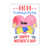 Personalized Mother's Day Hug Mom Card MR161 23O28 1