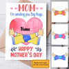 Personalized Mother's Day Hug Mom Card MR161 23O28 1