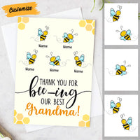 Personalized Bee Mom Grandma Mother's Day Card MR161 95O53 thumb 1