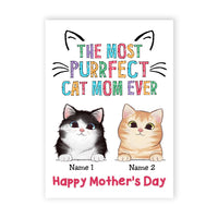 Personalized Cat Mom Mother's Day Card MR162 26O58 thumb 1