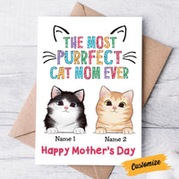 Personalized Cat Mom Mother's Day Card MR162 26O58 thumb 1