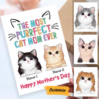 Personalized Cat Mom Mother's Day Card MR162 26O58 thumb 1