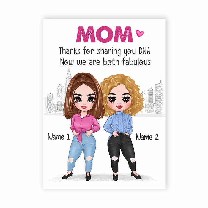 Personalized Mom Grandma Mother's Day Card MR172 26O34 1