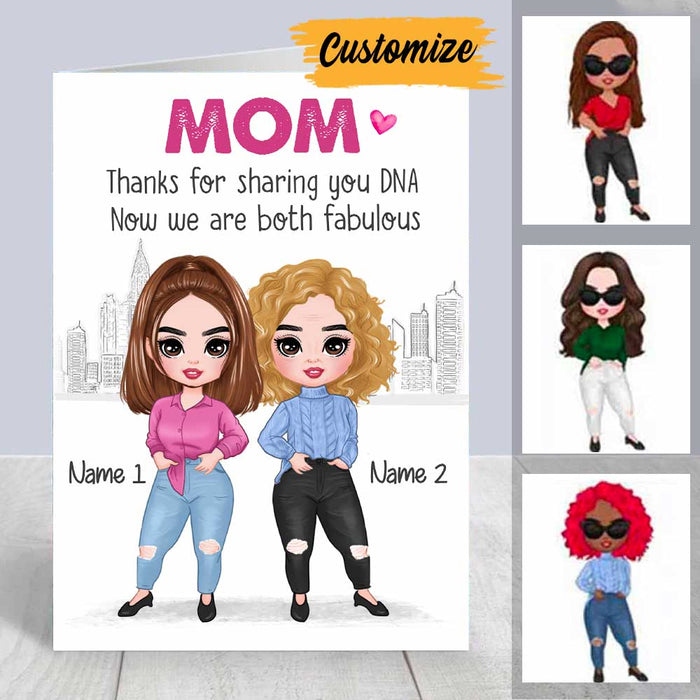 Personalized Mom Grandma Mother's Day Card MR172 26O34 1