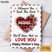 Personalized Mom Grandma Mothers Day Card MR184 31O36 thumb 1