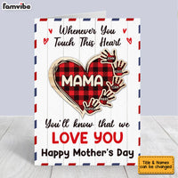 Personalized Mom Grandma Mothers Day Card MR184 31O36 thumb 1