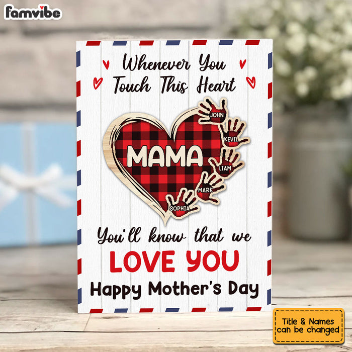 Personalized Mom Grandma Mothers Day Card MR184 31O36 1