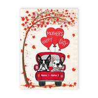 Personalized Dog Mom Mother's Day Card MR172 85O36 thumb 1