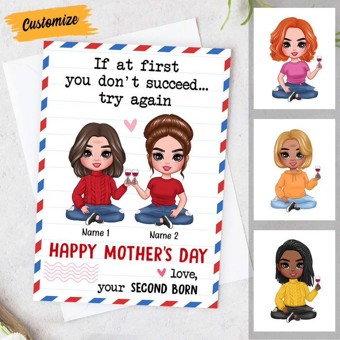 Personalized Mom Grandma Mother's Day Card MR172 95O53 1