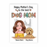 Personalized Dog Mom Mother's Day Card MR181 85O34 thumb 1