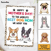 Personalized Dog Mom Mother's Day Card MR181 26O58 thumb 1