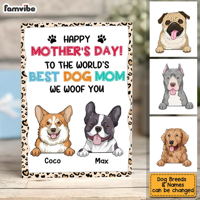 Personalized Dog Mom Mother's Day Card MR181 26O58 1