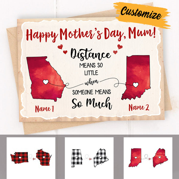 Personalized Mom Grandma Someone Means So Much This Mother's Day Card MR182 28O36 1