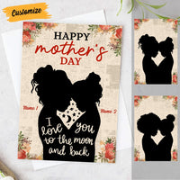 Personalized Mom Daughter Mothers Day Card MR181 31O53 thumb 1
