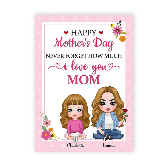 Personalized Mom Grandma Mother's Day Card MR181 95O58 1