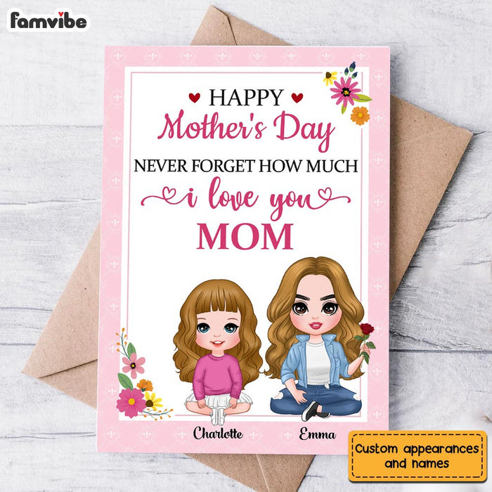 Personalized Mom Grandma Mother's Day Card MR181 95O58 1