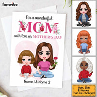 Personalized Mom Grandma Mother's Day Card MR182 95O34 thumb 1