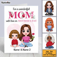 Personalized Mom Grandma Mother's Day Card MR182 95O34 thumb 1