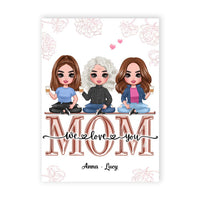 Personalized Mom Daughter Mother's Day Card MR211 30O58 thumb 1