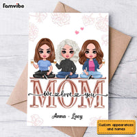 Personalized Mom Daughter Mother's Day Card MR211 30O58 thumb 1