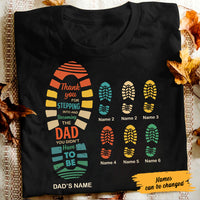 Personalized Step Dad Thank You T Shirt MY42 26O47 thumb 1