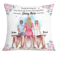 Personalized Mom Forever Friend This Mother's Day Pillow AP152 28O28 thumb 1
