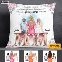 Personalized Mom Forever Friend This Mother's Day Pillow AP152 28O28 thumb 1