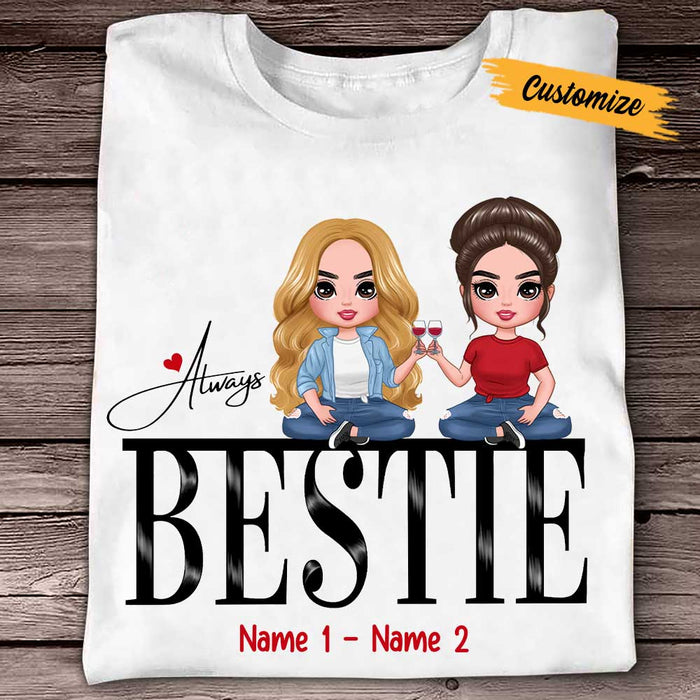 Personalized Friend Always T Shirt MR212 30O47 1