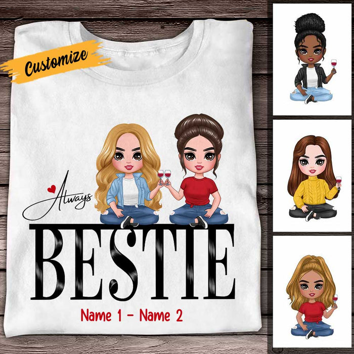 Personalized Friend Always T Shirt MR212 30O47 1